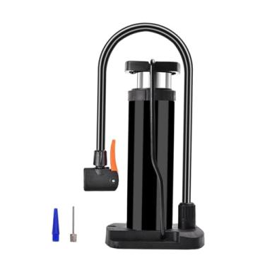 Imagem de IEUDNS Bomba de Chão Compacta para Bicicleta com Bicos, Bomba Portátil de Alta Pressão para Inflar Bolas de Basquete, Boias E Bolas de Futebol, preto