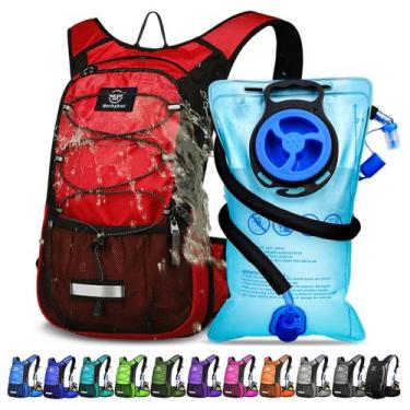 Imagem de Mochila de hidratação Mothybot isolada com bexiga de água de 3L