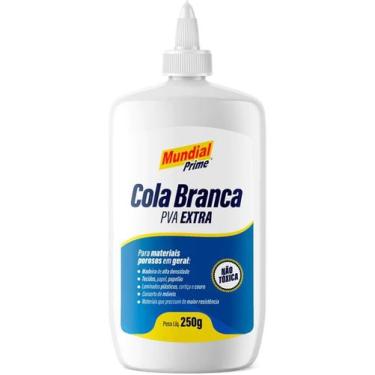 Imagem de Cola Branca Pva Extra 250g Mundial Prime - AEROFLEX