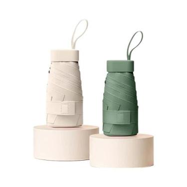 Imagem de Guarda-chuva Mini UV Leve E Portátil Para Crianças E Mulheres, Guarda-