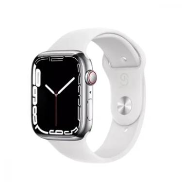 Imagem de Smartwatch Relógio Inteligente 45mm Altomex Gl09 - Sms, Liga Cor:branco