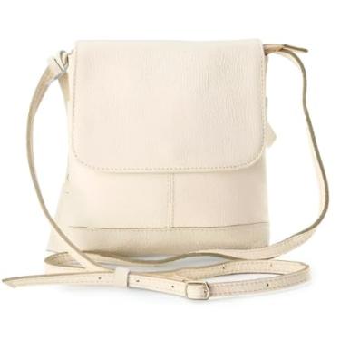 Imagem de Bolsa Feminina Tiracolo Couro Legítimo – Design Elegante, Bolsos Internos Funcionais e Segurança no Fechamento|