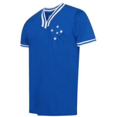 Imagem de Camisa Cruzeiro Retrô Vintage Masculina-Masculino