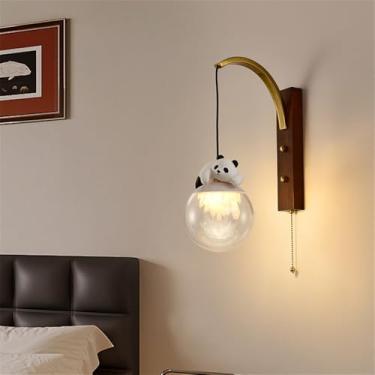 Imagem de Contemporânea Lâmpada de parede LED Americana Criativa Sala de Estar Quarto Estudo Villa Corredor Escadas Decoração Casa Luz (Estilo 7)