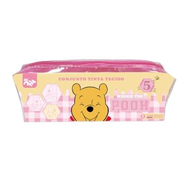 Imagem de DAC - Kit Estojo com Tintas para Tecido com 5 Cores - Pooh