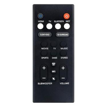 Imagem de Beyution Controle remoto de substituição VCQ9140 adequado para Yamaha ATS-2090, YAS-109, ATS-1090, YAS-CU209, YAS-109BL, YAS-209, YAS-209BL, NS-WSW44, YAS-1080, SR-B20A, ATS-1080 Soundbar Sistema de