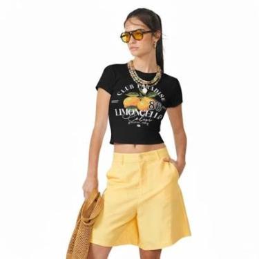 Imagem de Blusa Colcci Estampada Limoncello-Feminino