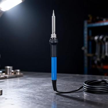 Imagem de Kit de ferro de solda com temperatura controlada 60W 80W, ferramenta de solda aquecida interna com acessórios para manutenção elétrica, hobby e trabalho DIY