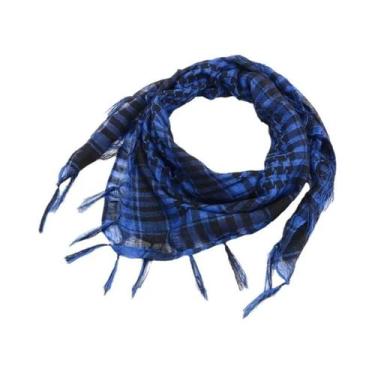 Imagem de Lenço Tático Unissex Keffiyeh Shemagh Para Proteção De Cabeça E Pescoç