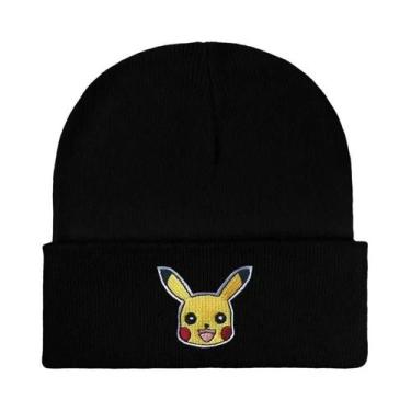 Imagem de Gorro De Inverno Unissex De Algodão Com Bordado De Personagens Pokémon