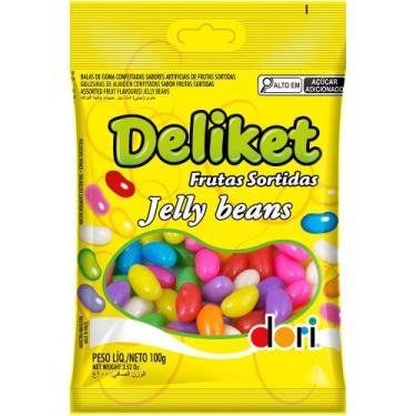 Imagem de Bala Jelly Beans Dori Deliket 100g