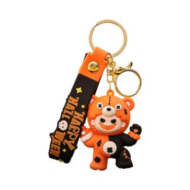 Imagem de Chaveiro De Halloween Que Brilha No Escuro, Fantasma De PVC, Presente 