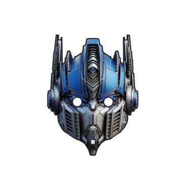 Imagem de Máscara Realista Infantil Transformers, Optimus prime
