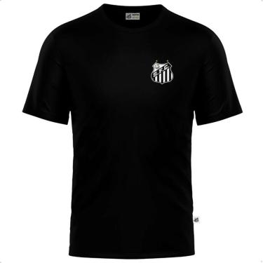 Imagem de Camiseta do Santos Esportiva Poliéster Masculina-Masculino