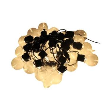 Imagem de Luz De Cordão LED Externa G50 Com Lâmpadas Globo Para Decoração De Cas