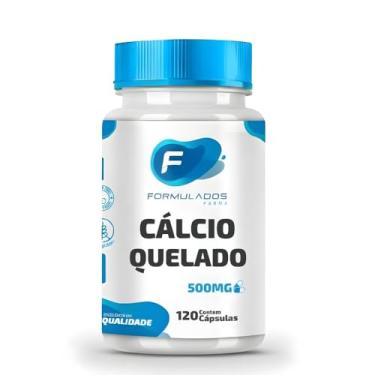 Imagem de Cálcio Quelado 500mg 120 Cápsulas
