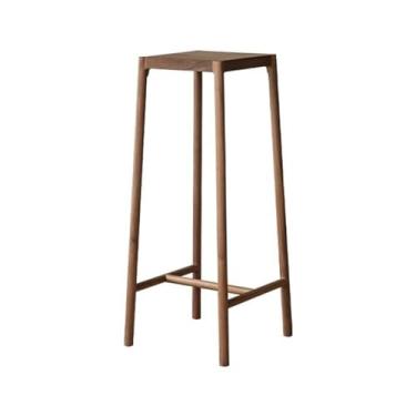 Imagem de Base de vaso Chinês Simples Preto Nogueira Bonsai Rack, Sala de Estar no Chão Flor Várias Prateleiras Exibição