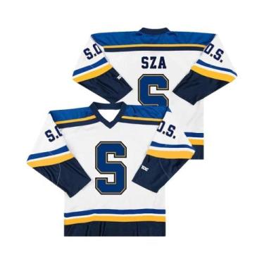 Imagem de Camiseta Unissex De Manga Longa SZA Jersey SOS Blind Novo Álbum Tour 2