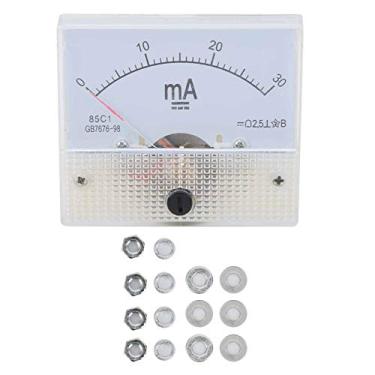 Imagem de lyrlody 2PCS DC 0-30mA METER DE AMPERIA DE PONTER DO PONTER Com Escala Clara, Leitura Fácil e Medição DE Corrente Precisa para Estabilizador DE Tensão, Gabinete DE Distribuição DE Energia, Placa DE