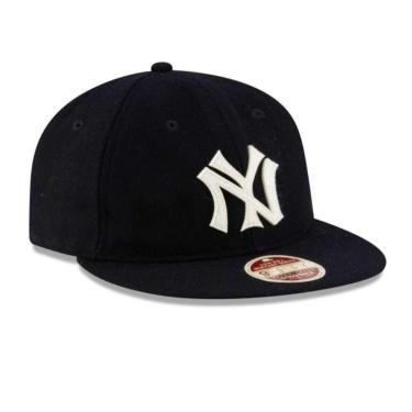 Imagem de Boné New Era 9FIFTY Retro Crown New York Yankees MLB Preto Preto UNI-Masculino