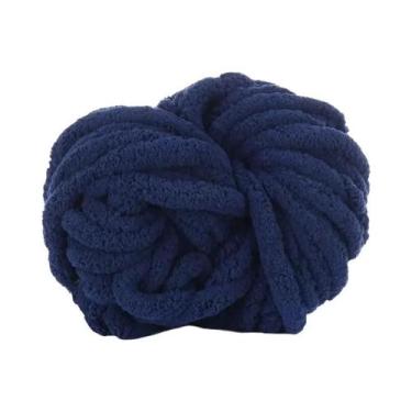 Imagem de Fio De Chenille Macio E Colorido 250g Para Tricô Grosso, Ninhos Para P