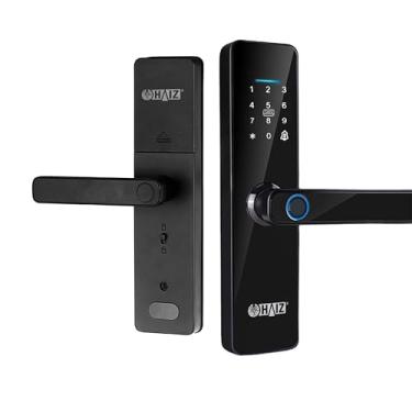 Imagem de Fechadura Digital Biométrica Inteligente Eletrônica Touch, Biométrica, Senha, Teclado Numérico - Smart Key Pro