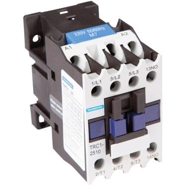 Imagem de Contator Tripolar TRC1-2510 25A 220VCA 1NA