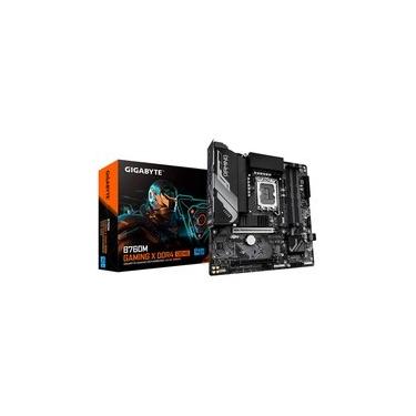 Imagem de Placa Mãe Gigabyte B760M GAMING X DDR4 GEN5, Intel LGA 1700, mATX, DDR4, PCIe 5.0 - B760M G X DDR4 GEN5