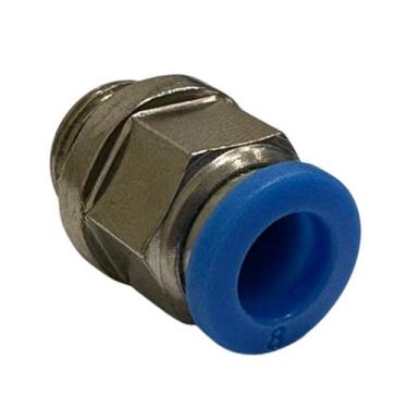 Imagem de Kit 10 Unidades Conexão Inst. Conector Macho 08 x 1/4  Fluir