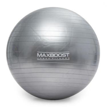 Imagem de Bola Suiça MaxBoost 55cm Pilates Yoga Abdominais 200KG, U