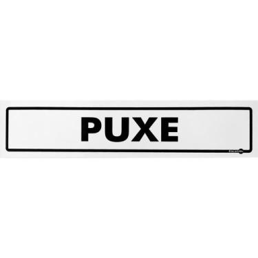 Imagem de Placa Puxe 30 Cm x 6,5 Cm PS61 Encartale 