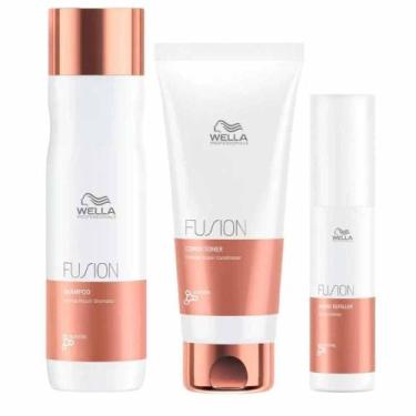 Imagem de Wella Professionals Fusion - Shampoo 250ml + Condicionador 200ml + Rec