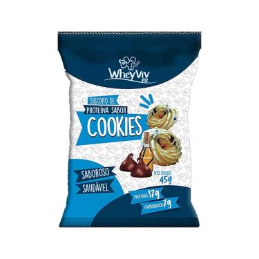 Imagem de Biscoito Cookies 45g - Whey Viv Fit