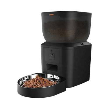 Imagem de Alimentador Automático Inteligente Para Animais De Estimação Com Câmer