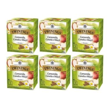 Imagem de 60 Sachês, Chá Twinings, Camomila Mel E Baunilha