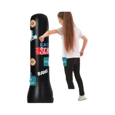Imagem de Saco De Boxe Inflável Para Crianças, Saco De Boxe De PVC Para Treiname