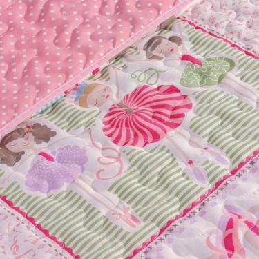 Imagem de KIT Cobre Leito  Kids Solteiro 02 Peças - MAYRA ENXOVAIS, Ballet