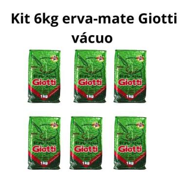 Imagem de Kit 6 un erva-mate giotti 1k vácuo
