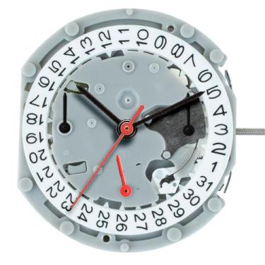 Imagem de Máquina para Relógio de Pulso Pe70 com Calendário e Acumuladores - Rei