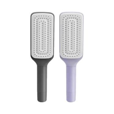 Imagem de Escova De Cabelo Rotativa Com Limpeza Automática E Almofada De Ar, Pen