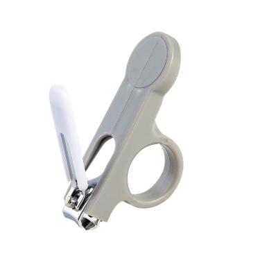 Imagem de Cortador De Unhas Infantil Clingo Cinza - Delicado E Fácil De Usar Para Bebês