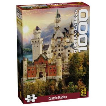 Imagem de Quebra-cabeça 1000 peças Castelo Mágico - Grow