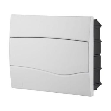 Imagem de Quadro de Distribuição de Embutir 12 DIN ou 8 NEMA Tramontina com Port