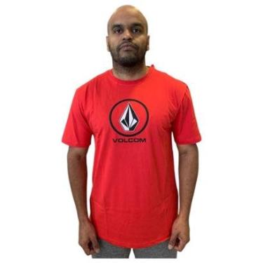 Imagem de Camiseta Volcom Silk Crisp Stone Original Silk Frontal 2025-Masculino