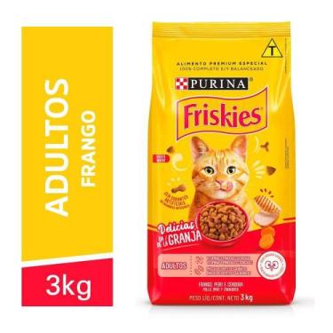 Imagem de Racao friskies delicias da granja frango peru e cenoura 3kg - PURINA, 