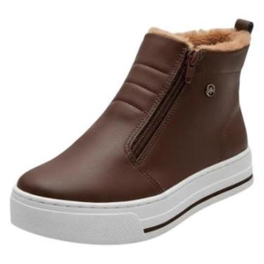 Imagem de Bota Feminina Casual Conforto Moderna Fácil Calce Via Marte-Feminino