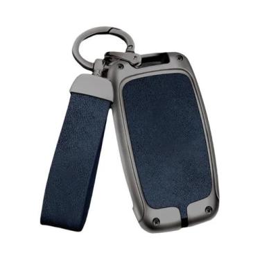 Imagem de Capa De Couro E Metal Para Chave Land Rover Range Rover Sport Evoque, 