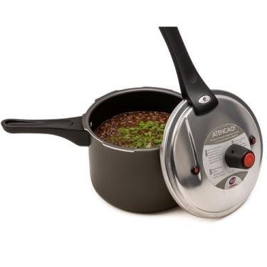 Imagem de Panela De Pressão 4,5L Em Alumínio Revestimento Antiaderente - Marcola