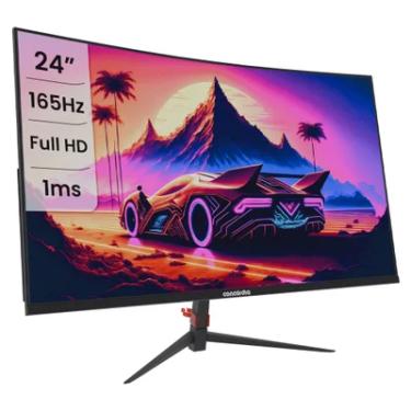Imagem de Monitor Concórdia Gamer Curvo CZ238F 23.8" 165hz LED Full HD HDMI DP USB SRGB 99% Freesync Premium