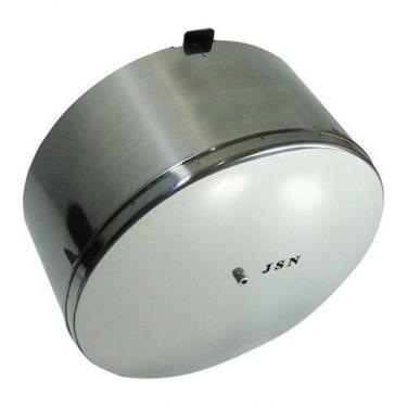 Imagem de Kit 6 Suportes para Papel Higiênico em Rolo Porta Rolão Inox com Fechadura e Visor para Ambientes com Grande Fluxo Inox